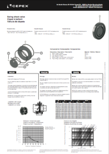 Valvola manuale Clapeta