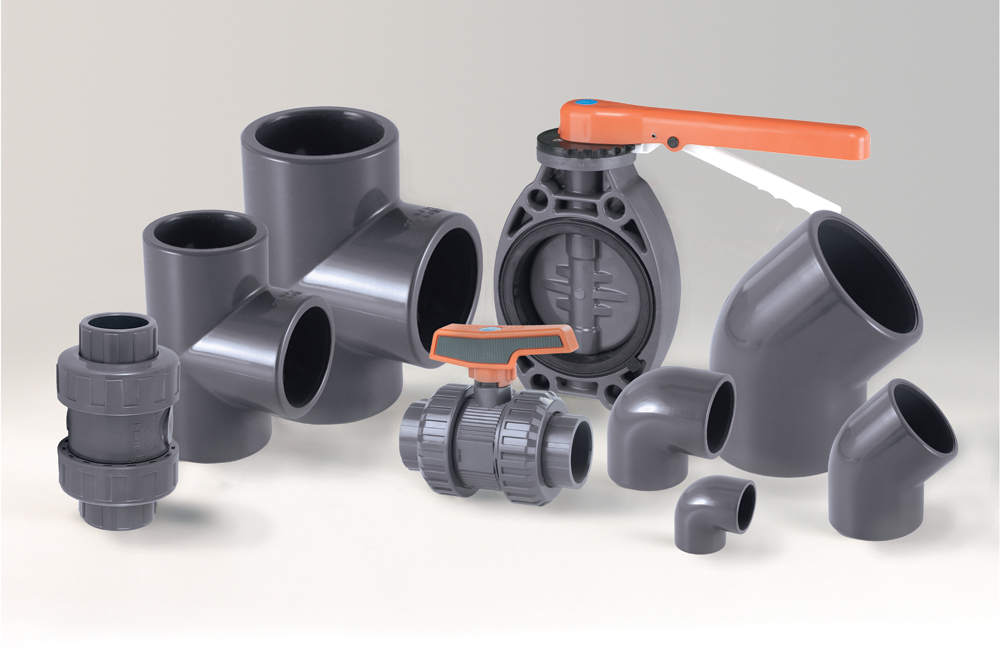 PVC pressure fittings, Products