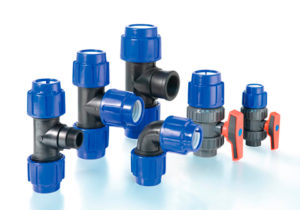 PP compression fittings