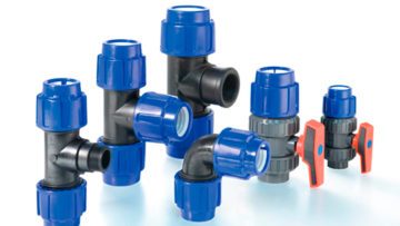 PP compression fittings