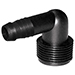 Irrigation fittings, Spiral barb