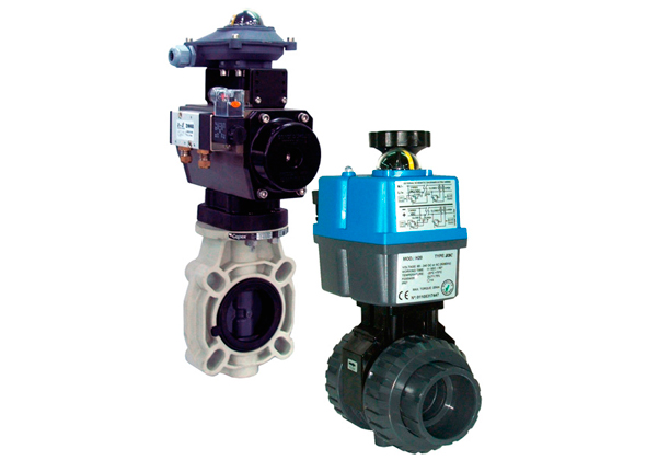 actuated valves